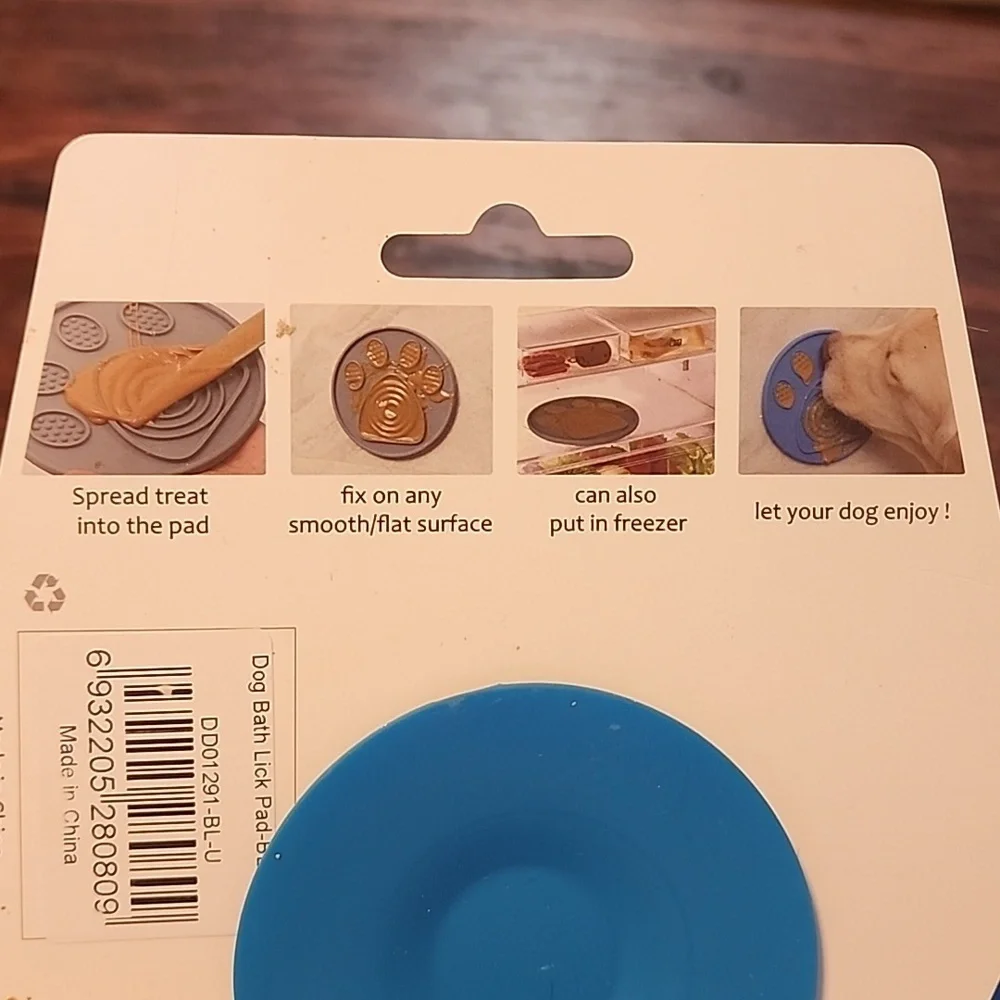 Dog lick pad